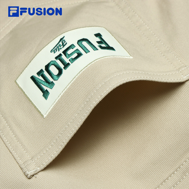 FILA FUSION INLINE CULTURE Women Overalls (Jumpsuit Dress) in Light Khaki