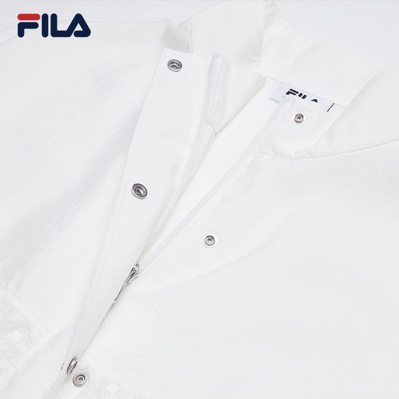 FILA CORE LIFESTYLE EMERALD SUMMER BREEZE Women Woven Jacket