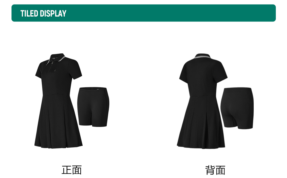 FILA CORE ATHLETICS GOLF Women Dress (Black)