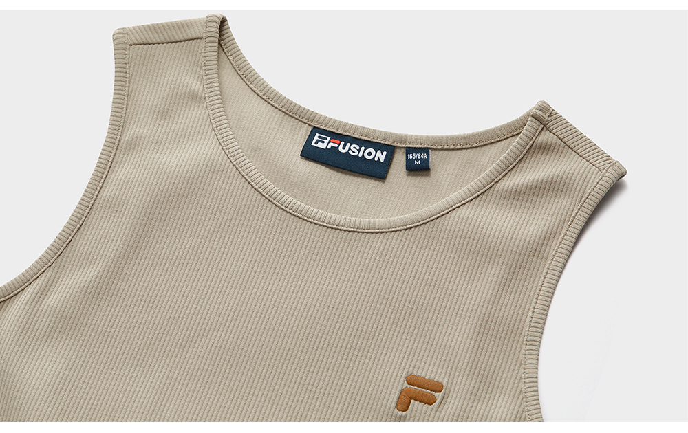 FILA FUSION INLINE CATEGORY CLUB - DRESSES Women Dress (Grey / Matcha Khaki)