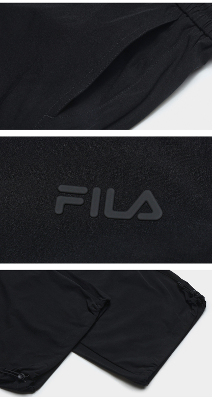 FILA CORE LIFESTYLE ORIGINALE DREAMS ON THE COURT Women Woven Pants (Black)