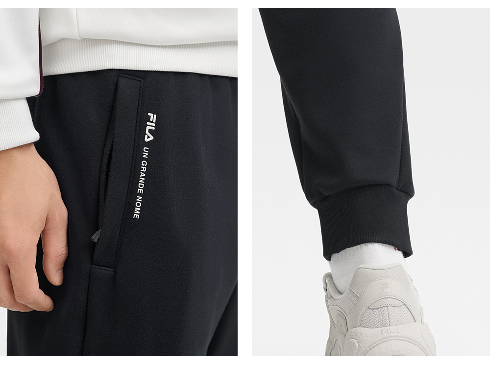FILA CORE LIFESTYLE FILA ORIGINALE MAGIC LINE Men Knit Pants (Black)