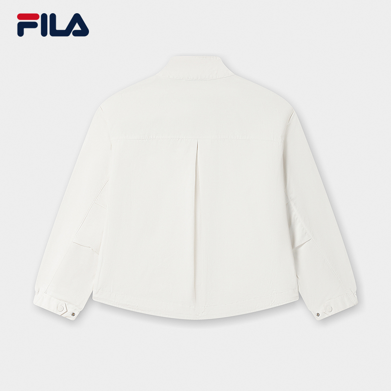FILA CORE LIFESTYLE HERITAGE LIVE YOUR ELEGANCE Women Woven Jacket (White)