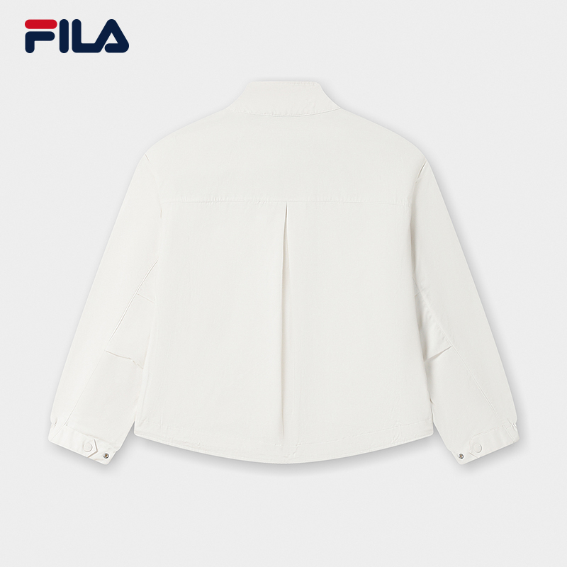 FILA CORE LIFESTYLE HERITAGE LIVE YOUR ELEGANCE Women Woven Jacket (White)