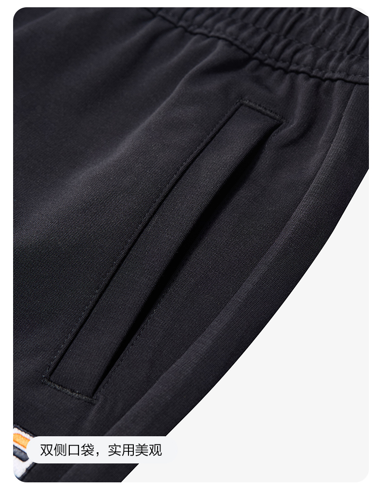 (130 - 170cm) FILA KIDS Boys Woven 5 Inch Pants in Navy
