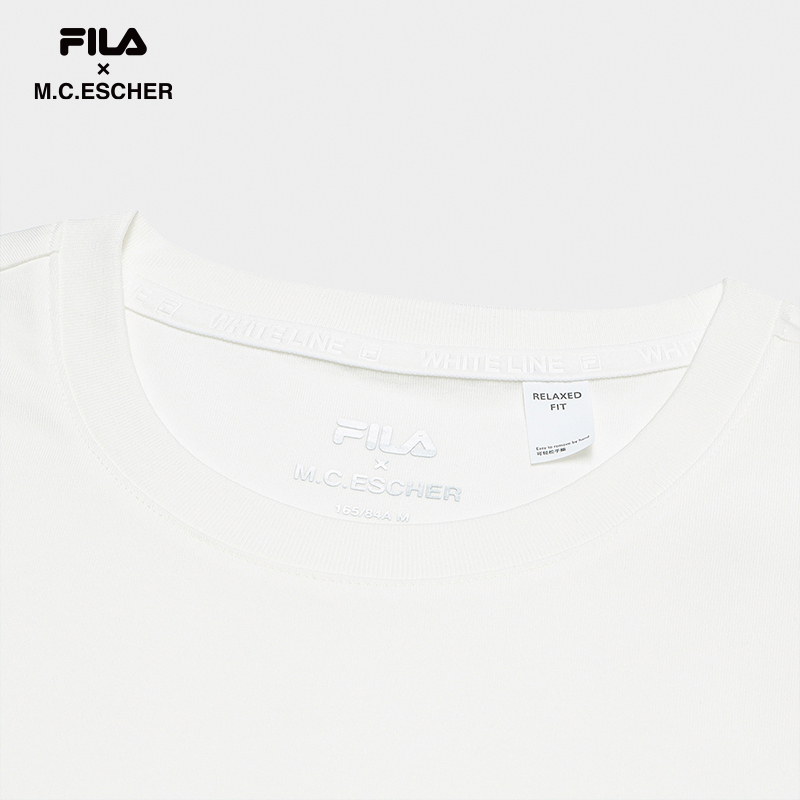 FILA CORE LIFESTYLE HERITAGE FILA X M.C.ESCHER Women Short Sleeve T-shirt