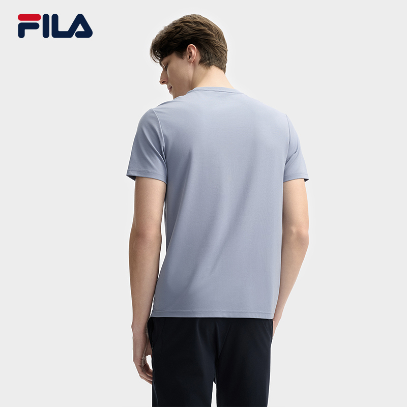FILA CORE LIFESTYLE WHITE EVERYDAY ELEGANCE Men Short Sleeves T-Shirt
