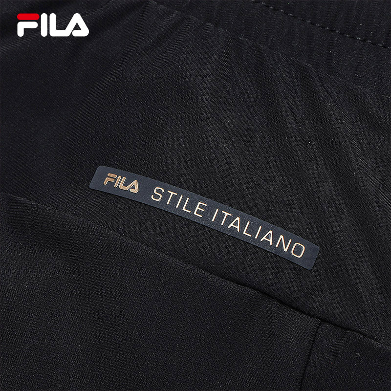 FILA CORE LIFESTYLE BLUE Men Knit Pants (Black)