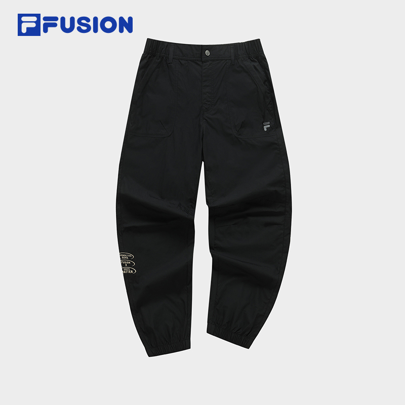 FILA FUSION INLINE WORKWEAR Men Woven Pants in Black