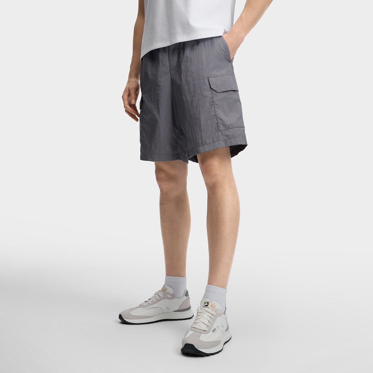 FILA MEN'S HERITAGE Woven Bermuda Shorts