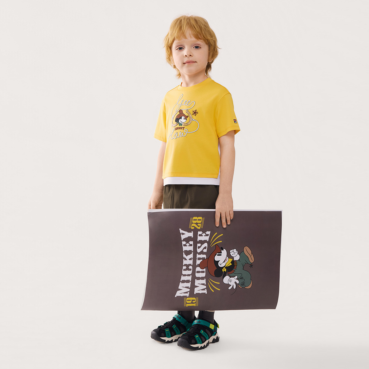 FILA KIDS CROSS OVER Boys Short Sleeves T-Shirt