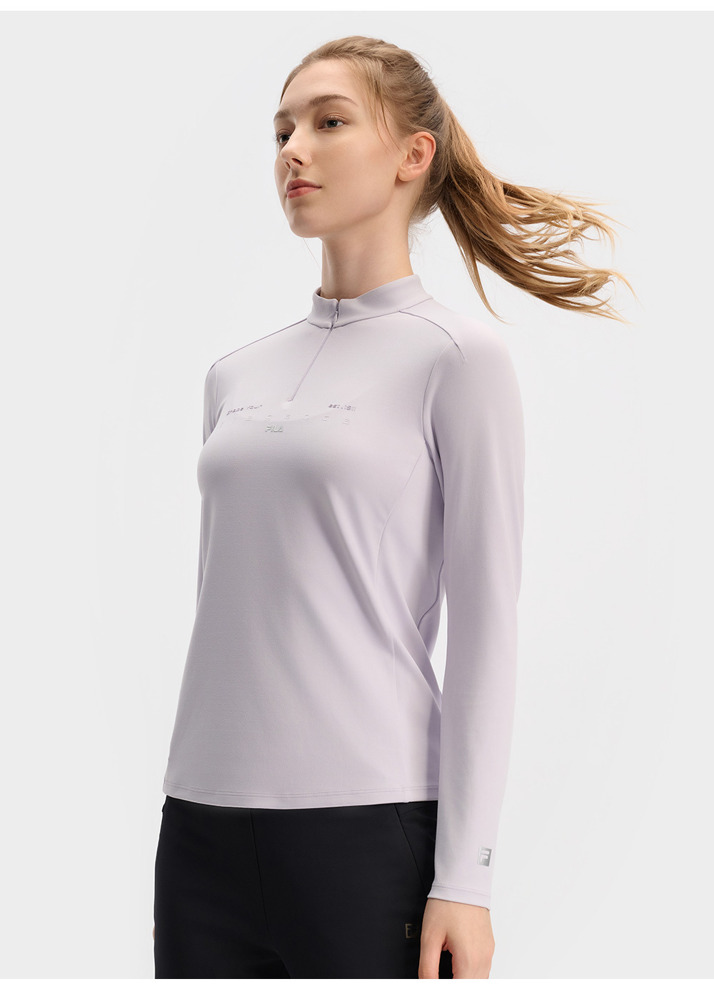 FILA CORE ATHLETICS FILA-FIT WOMEN Women Long Sleeve Top (Purple)
