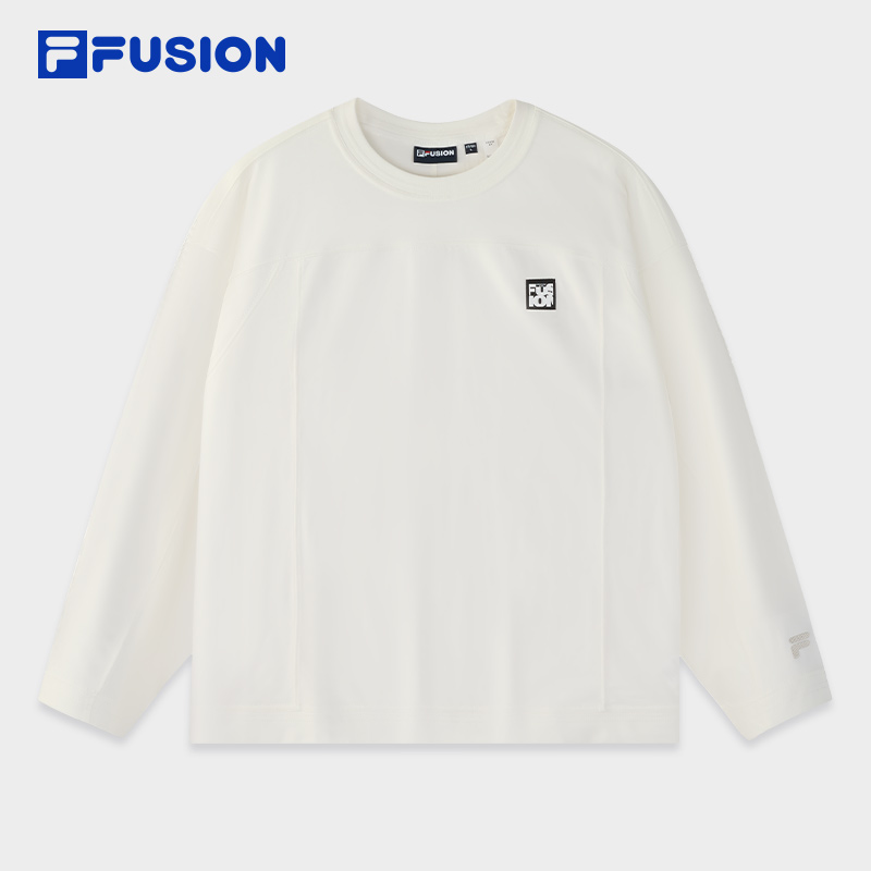 FILA FUSION INLINE FUSION X - WORKWEAR DANCE CITY GROOVE Unisex Sweatshirt (White)