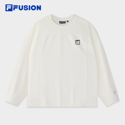 FILA FUSION INLINE FUSION X - WORKWEAR DANCE CITY GROOVE Unisex Sweatshirt (White)