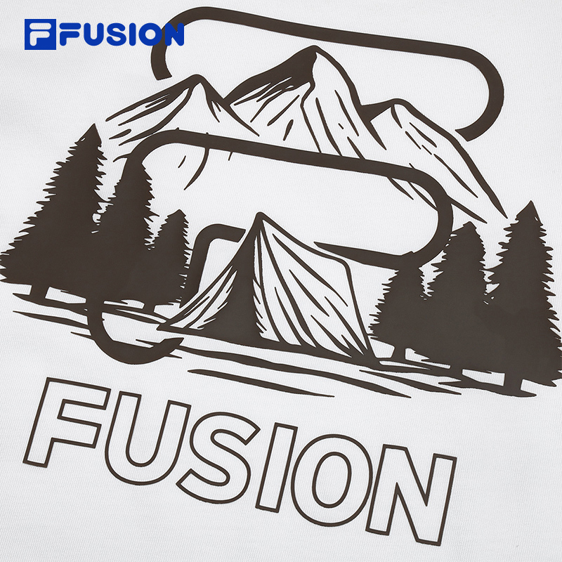 FILA FUSION INLINE URBAN TECH Women Short Sleeve T-shirt in White