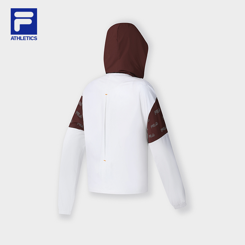 FILA CORE SPORTS ATHLETICS TENNIS Women Woven Top in White