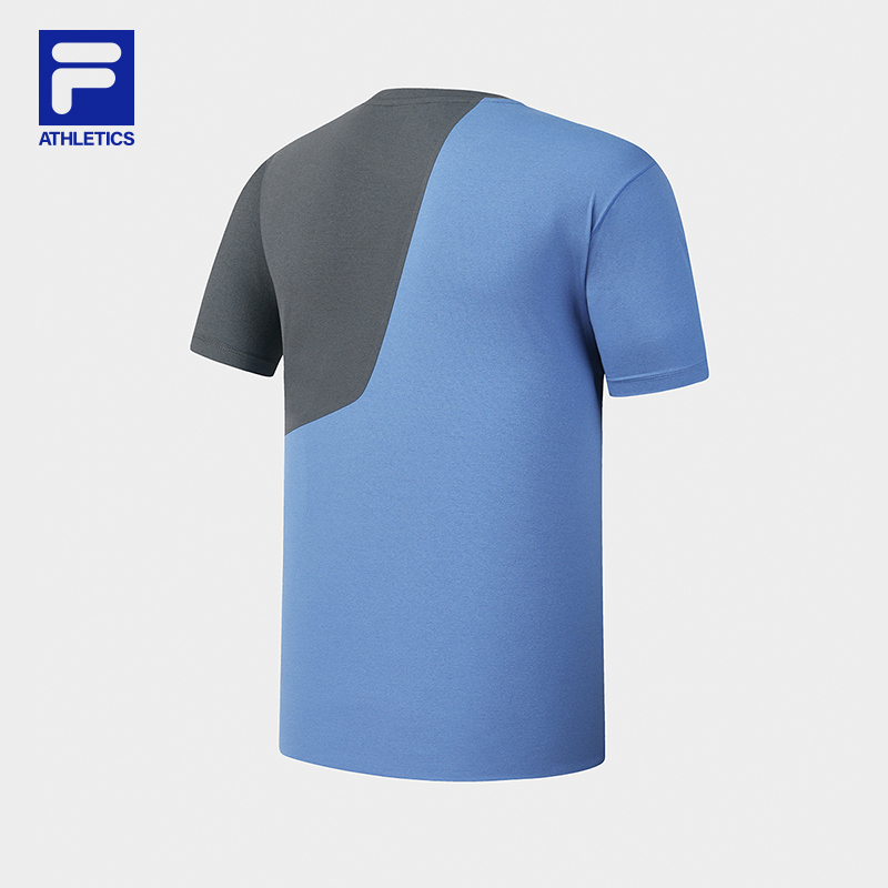 FILA MEN'S FITNESS Knitted Short Sleeve Top