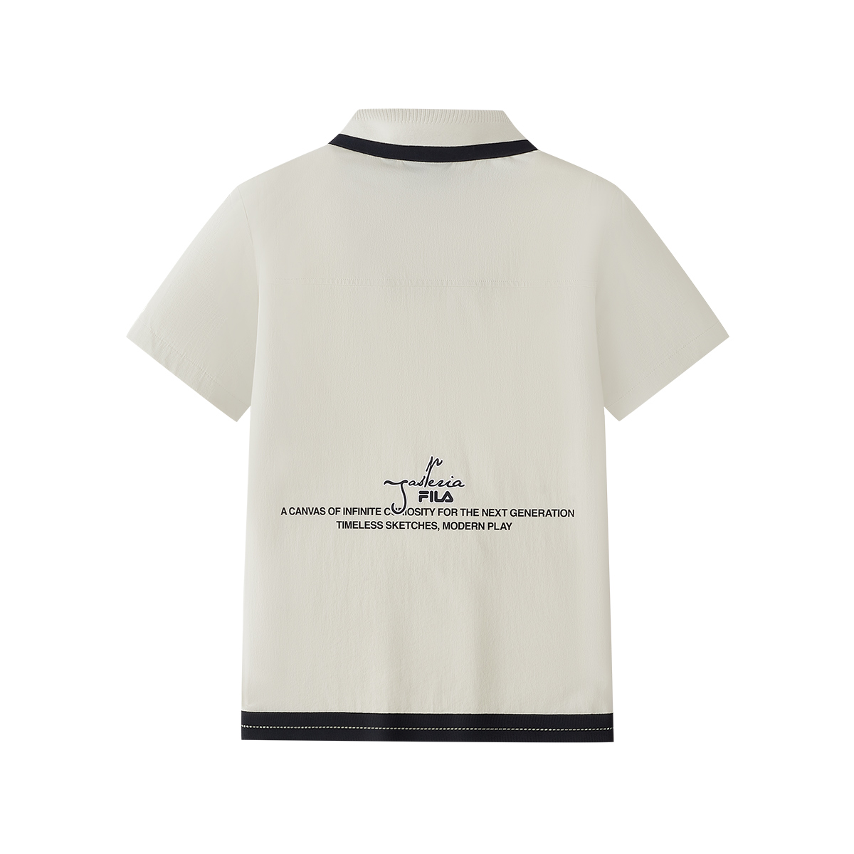 FILA KIDS WHITE LINE WHITE LINE Boys Short Sleeves Shirt