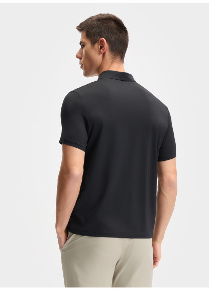 FILA CORE ATHLETICS FITNESS MEN ARTE ELEGANTE Men Polo T-shirt (Black)