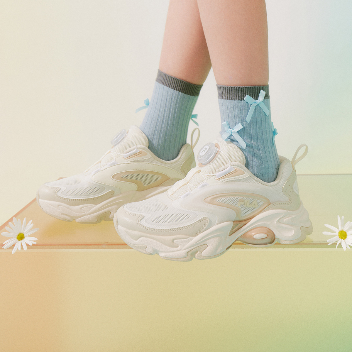 FILA KIDS HERITAGE SPHINX 3 Girls Retro Running Shoes