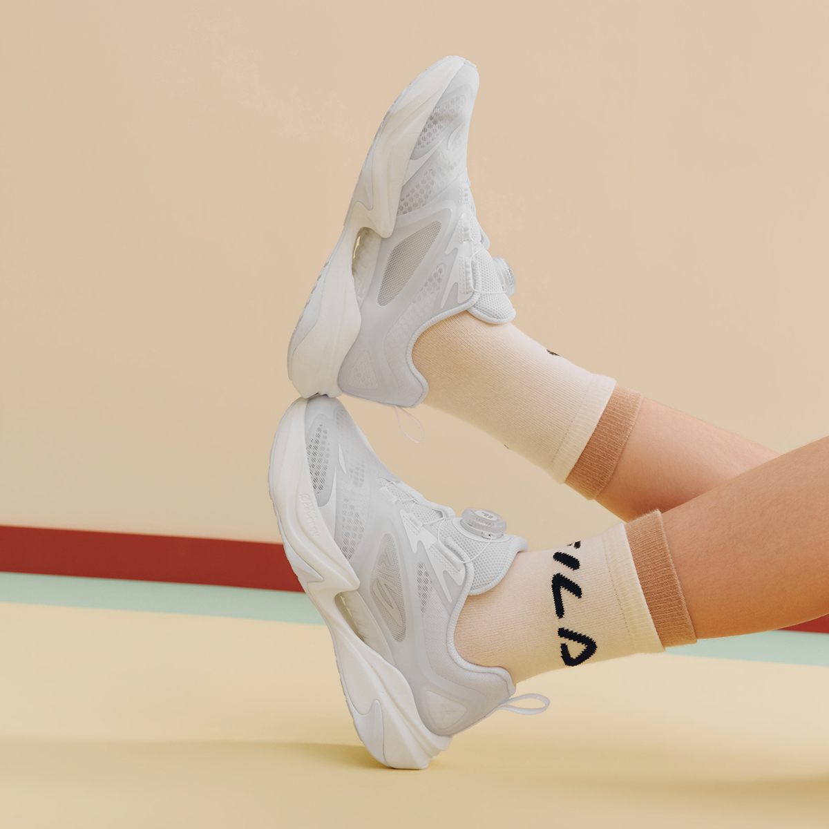 FILA KIDS HERITAGE Boys Retro Running Shoes