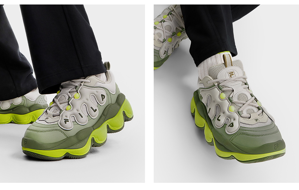 FILA CORE FASHION PEASE Men Sneakers (Yellow / Black / White / Sand)