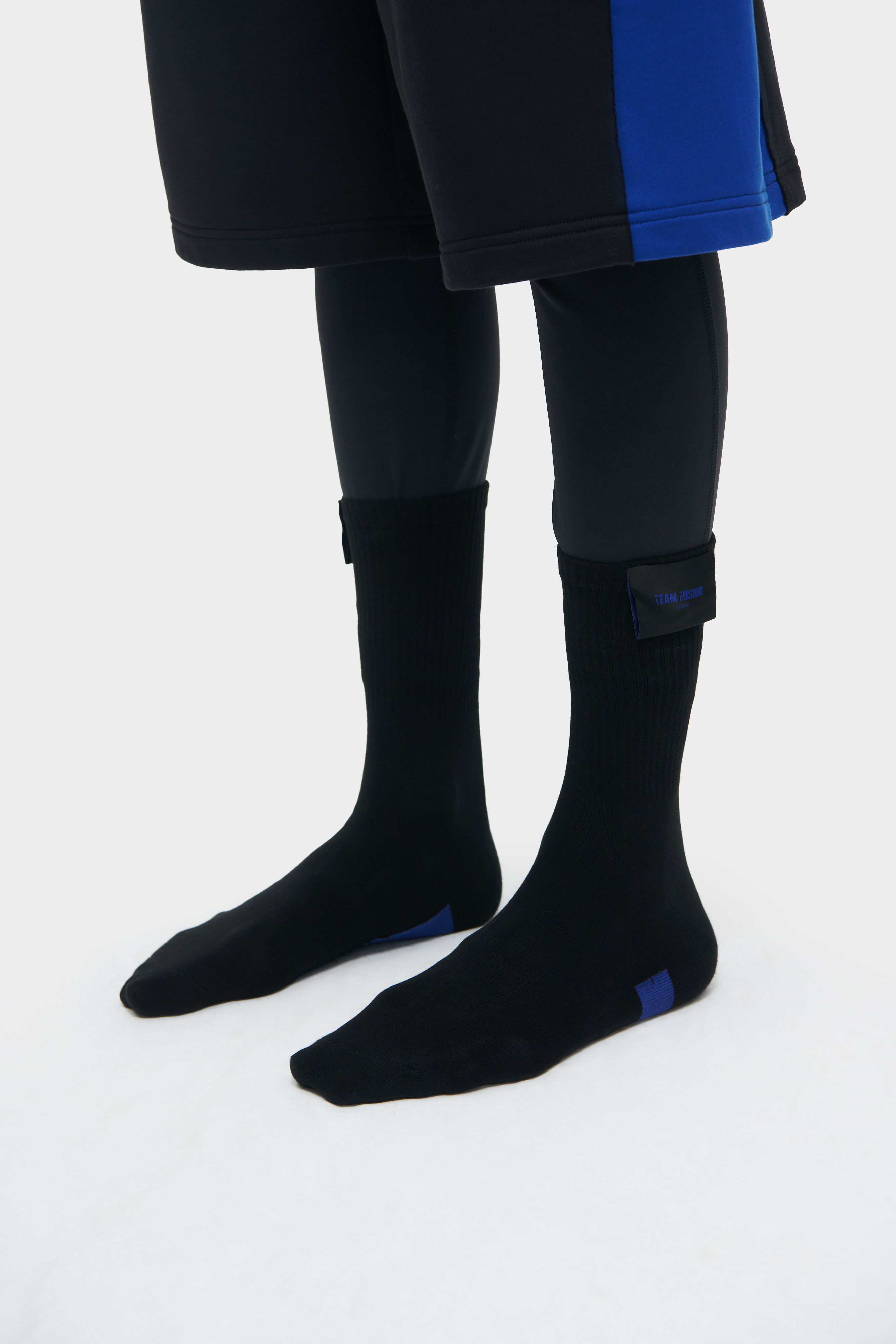 FILA FUSION x TEAM WANG DESIGN Unisex Knee High Socks in Black
