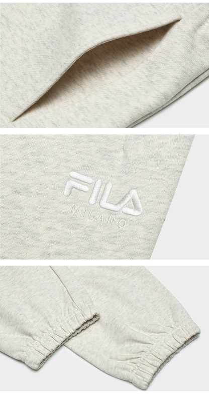 FILA CORE LIFESTYLE FILA MILANO STUDIO IN MILAN Men Knit Pants (Light Khaki)