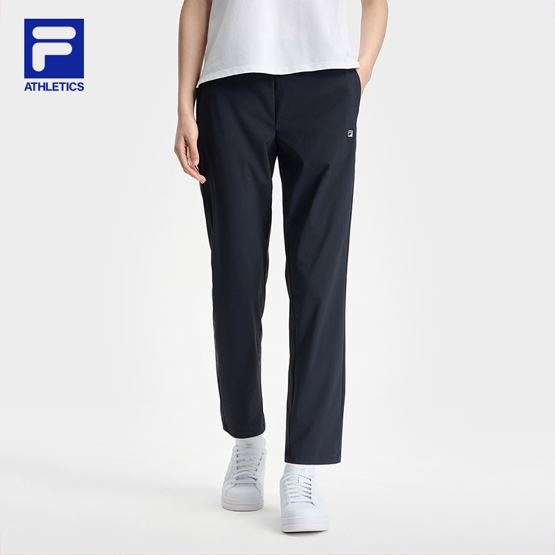 FILA CORE ATHLETICS TENNIS BOUNCY COURT Women Knit Pants (Navy)