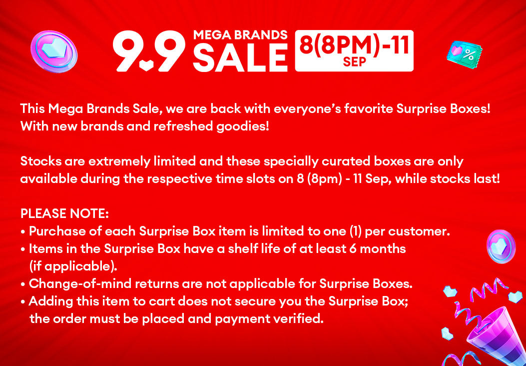 Lazada x FILA Fashion (Apparels & Accessories) Surprise Box