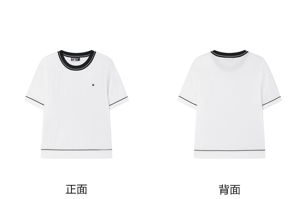 FILA CORE LIFESTYLE WHITE SPORTY & LUXURIOUS Women Knit Sweater (White)