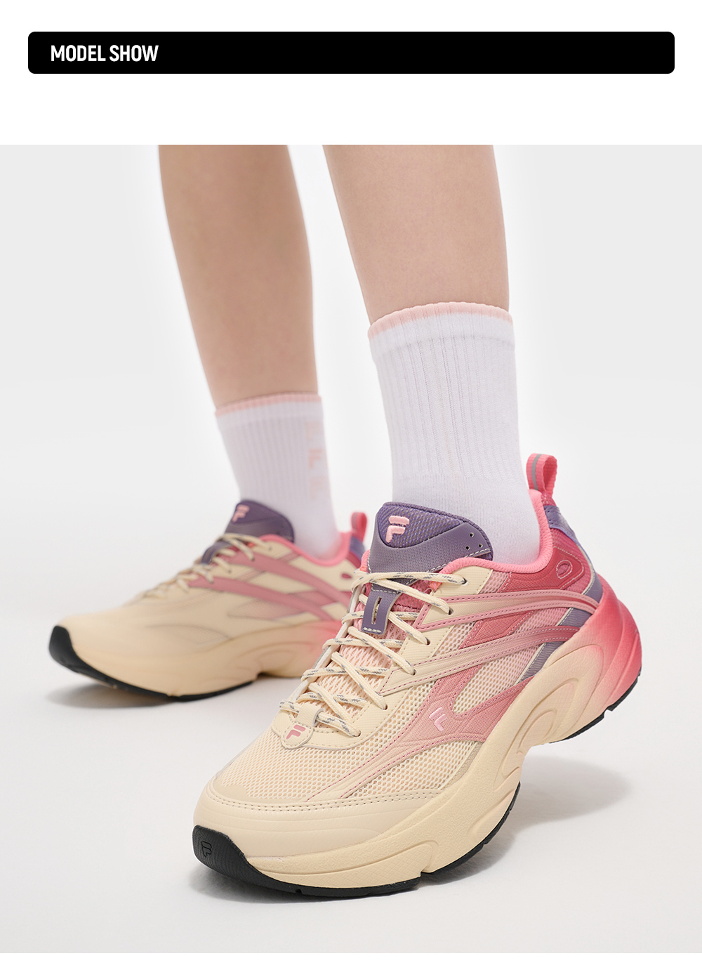 FILA FUSION FUSION LIGHT Women Sneakers (Red / Beige )