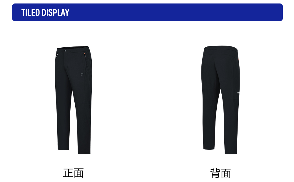 FILA CORE ATHLETICS EXPLORE NATURE'S WONDER Men Woven Pants (Black)
