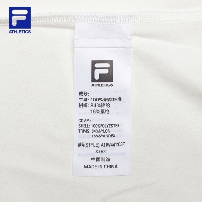 FILA CORE ATHLETICS FITNESS Women Short Sleeves T-Shirt (Black / White)