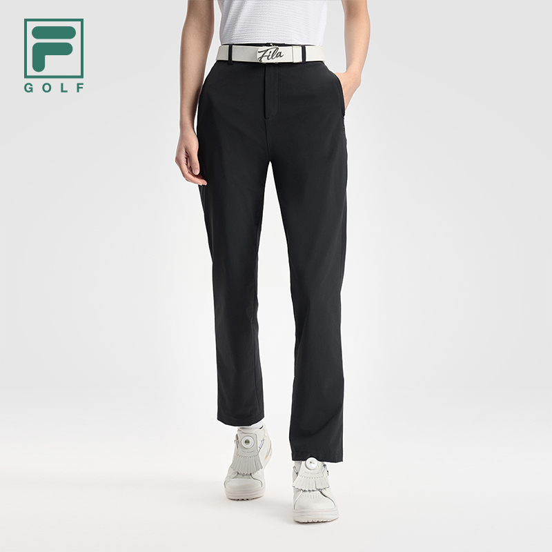 FILA CORE ATHLETICS GOLF ELITE GOLF CLUB Women Woven Pants (Black)