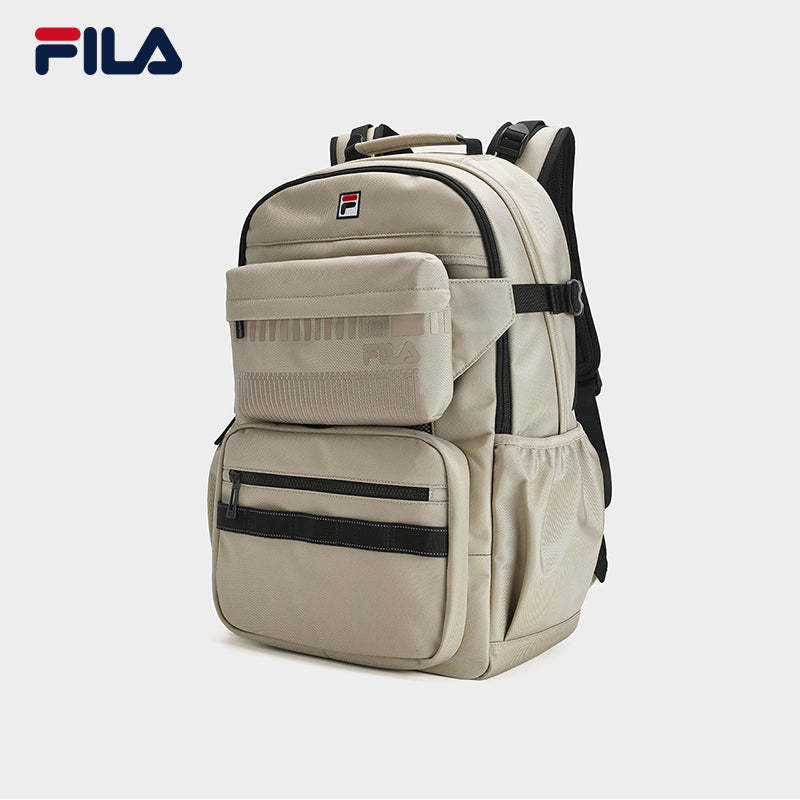 ★FILA★ Heritage Backpack_FS3BPH1305X_CRM Fila Heritage Tennis Backpack (Black)
