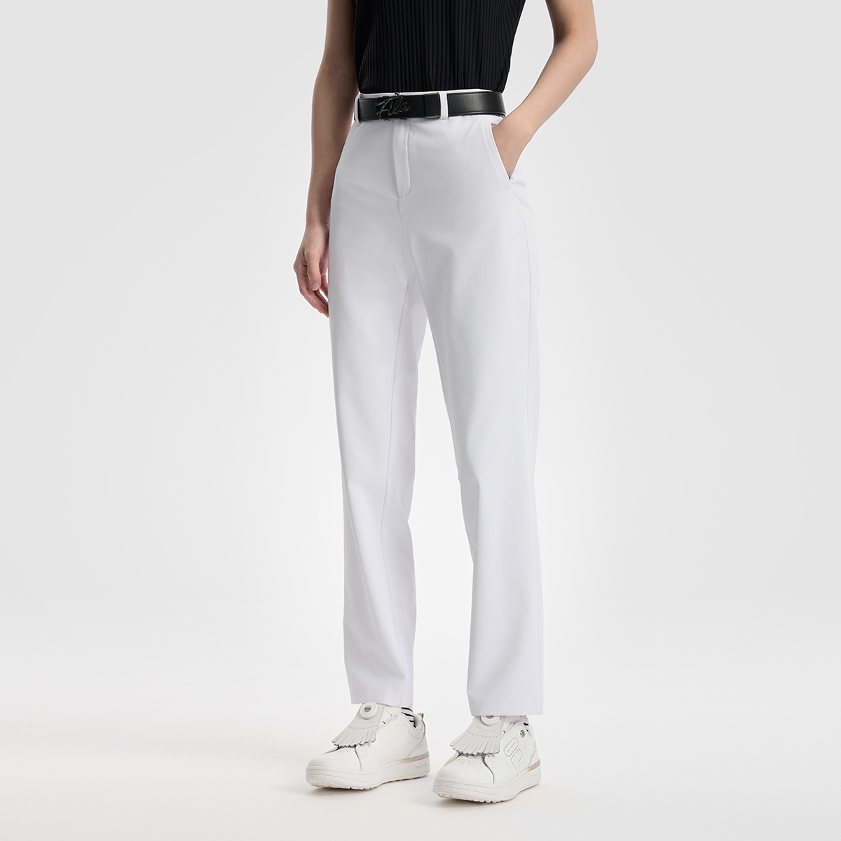 FILA CORE ATHLETICS GOLF ELITE GOLF CLUB Women Woven Pants (White)