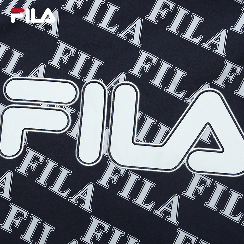 FILA CORE WHITE LINE ORIGINALE Mens Woven Top in Full Print