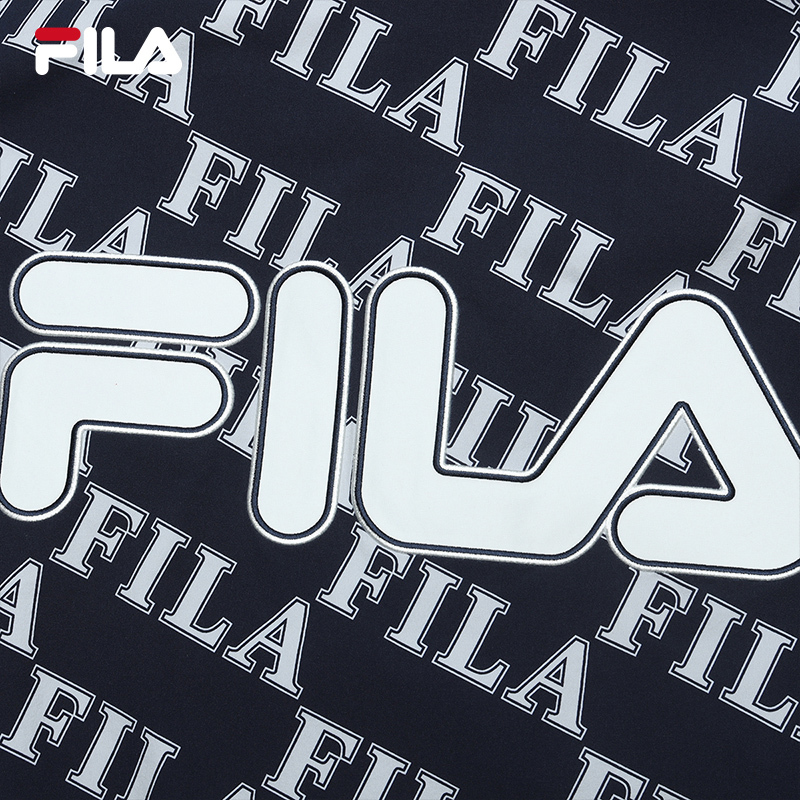 FILA CORE WHITE LINE ORIGINALE Mens Woven Top in Full Print