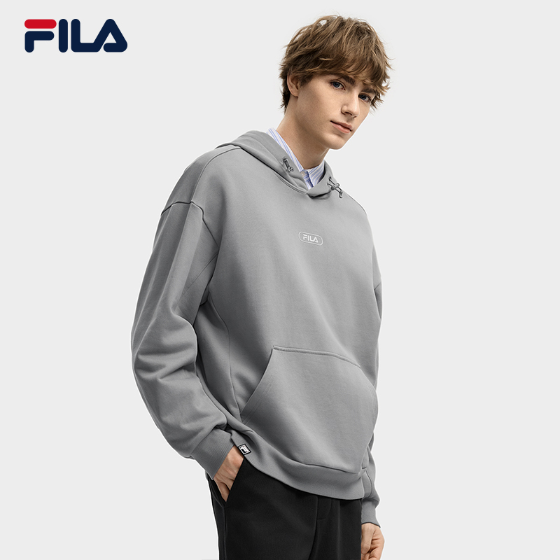 FILA CORE LIFESTYLE FILA ORIGINALE Men Hoodie Ash