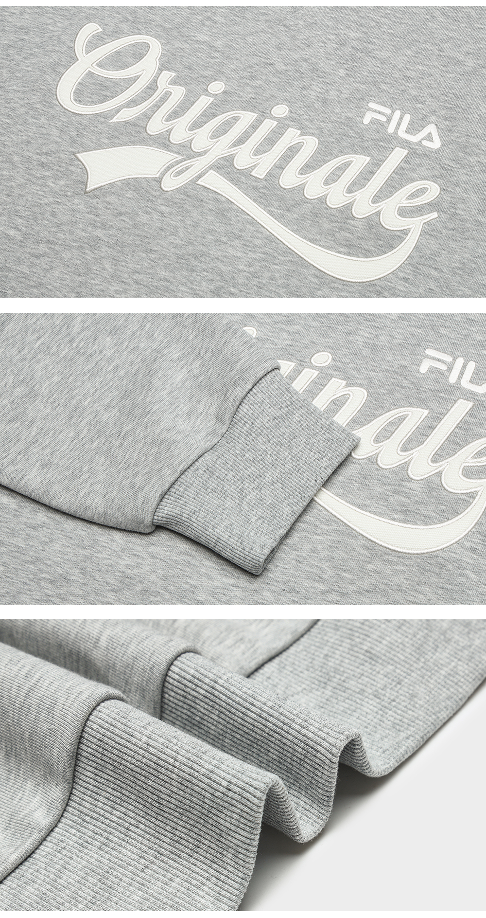 FILA CORE LIFESTYLE FILA ORIGINALE WINTER TENNIS CLUB Men Hoodie (Grey)