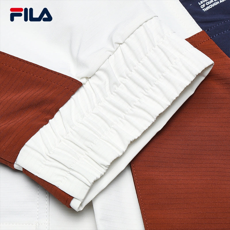 FILA CORE LIFESTYLE ORIGINALE FÊTE DE LA MUSIQUE Men Jacket (With Hoodie) (Brown)
