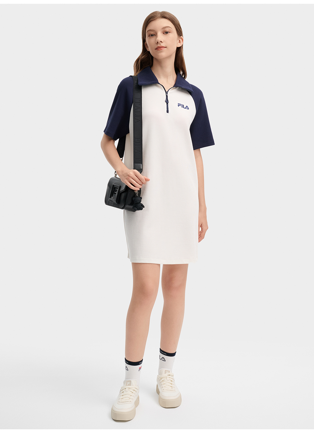 FILA CORE LIFESTYLE ORIGINALE FRENCH TENNIS CLUB Women Dress (Blue)