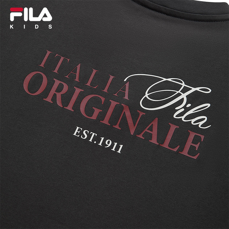 FILA KIDS Boys ORIGINALE Knit Long Sleeve Tee