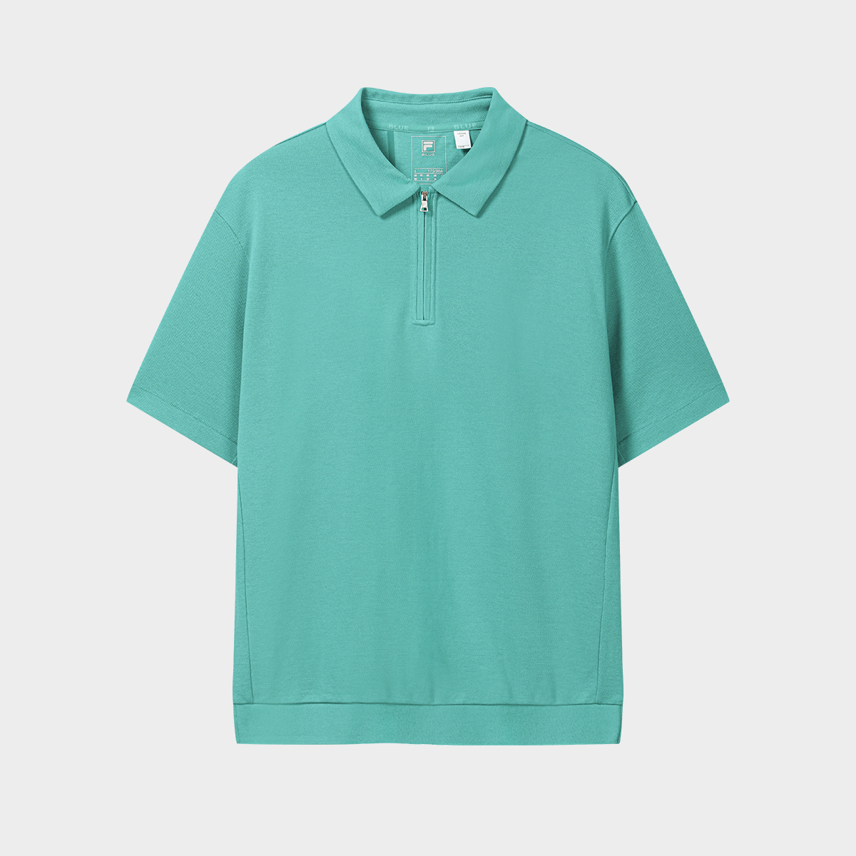 FILA Men Knitted Short Sleeve Polo Shirt