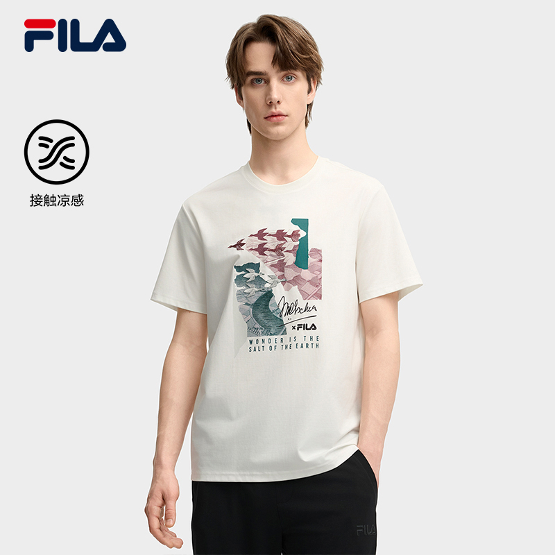 FILA CORE LIFESTYLE HERITAGE FILA X M.C.ESCHER Men Short Sleeve T-shirt