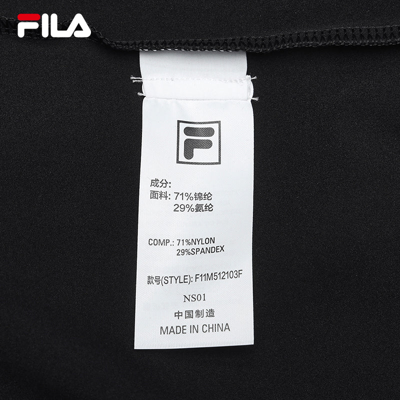 FILA CORE LIFESTYLE BLUE ART BRERA Men Polo T-shirt (Black)