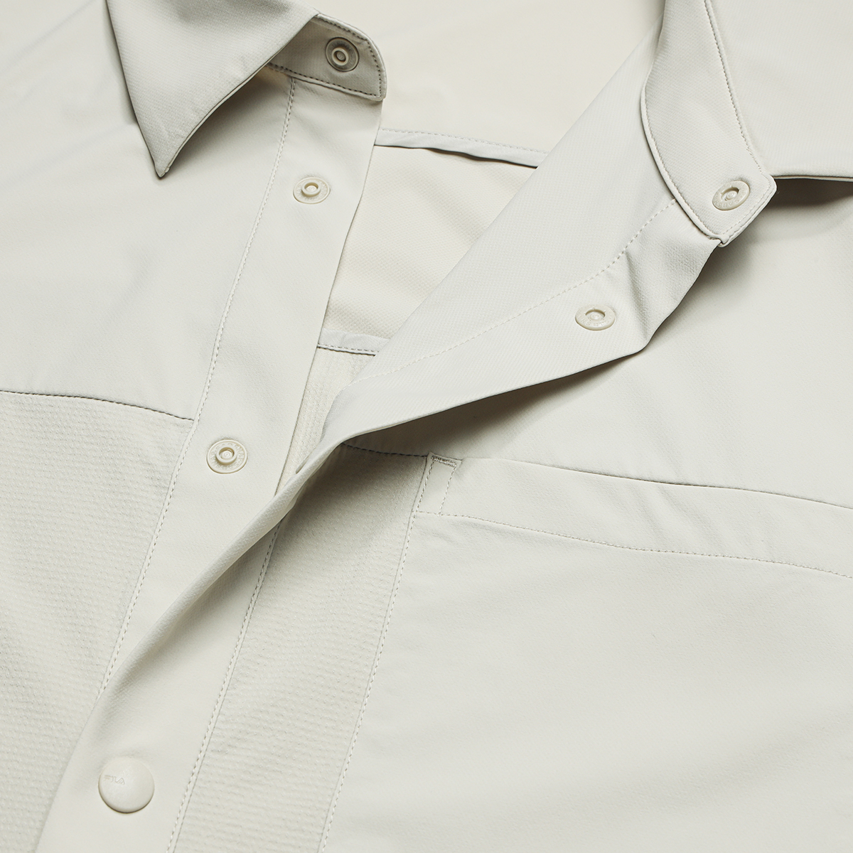 FILA CORE LIFESTYLE WHITE Men Short Sleeves Shirt