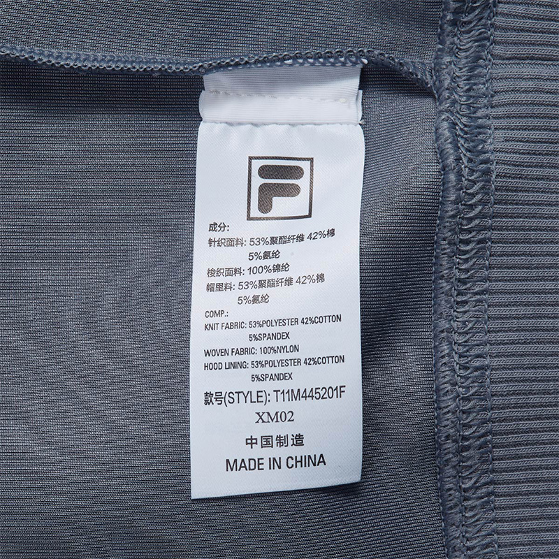 FILA FUSION INLINE FUSION LIFE X FUSIONEER FIELD OF CLASSIC Men Hoodie (Ash)