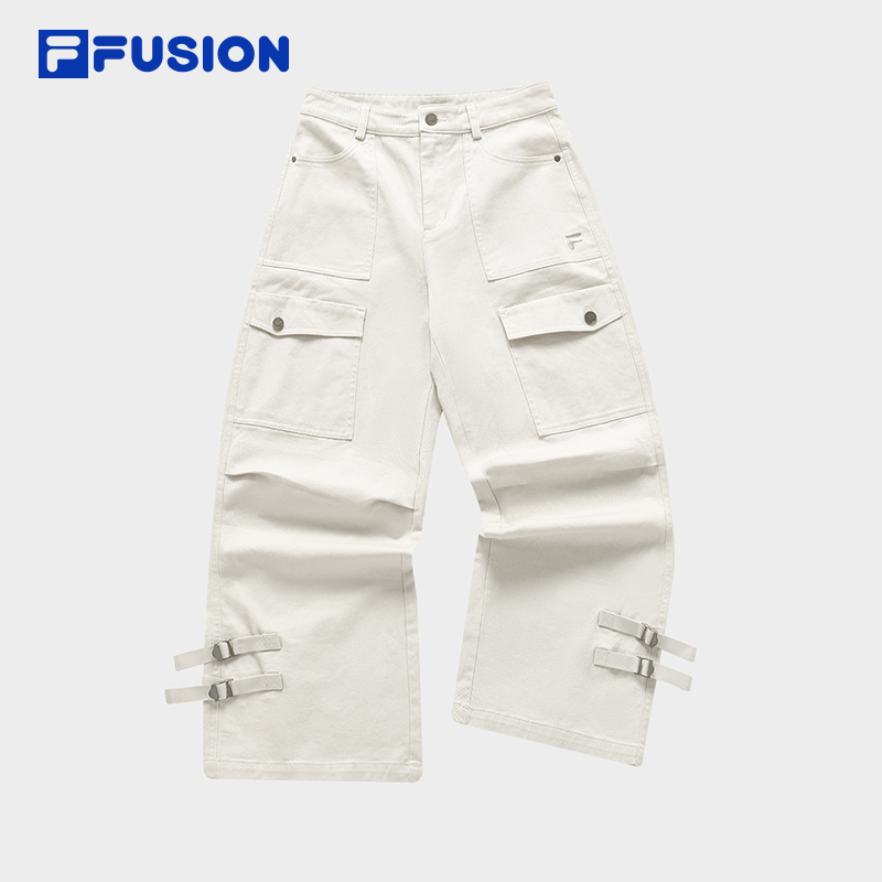 FILA FUSION INLINE WORKWEAR Women's Woven Pants in Beige